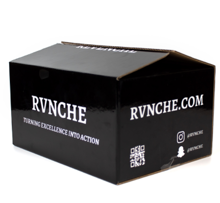 Black Custom Printing colored corrugated boxes For Food&Beverage