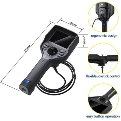 6.0MM Front View & Sideview T35H-Series Industrial Videoscope\endoscope\Dual Camera borescopio