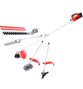21V Grass Trimmer with Brush Cutter Blade and Bonus Harness By Landtop