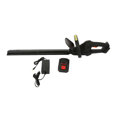 21V Max Battery Operated Hedge Clippers Cordless , Garden Battery Powered Bush Trimmer Landtop