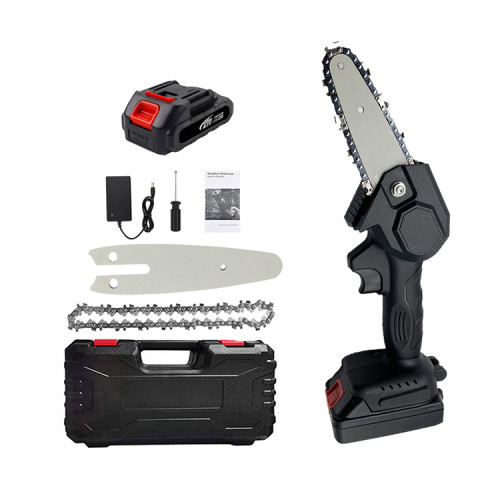 Mini Chainsaw Cordless with 1.5Ah Battery, 21V Mini Power Chain Saw with Security Lock, Handheld Small Chainsaw for Tree Trimming Wood Cutting By Landtop