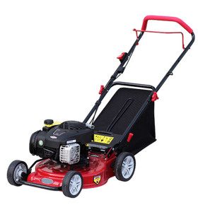 125cc 16-inch Self-Propelled Gas Push Lawn Mower, Hand push Lawn Mower By Landtop