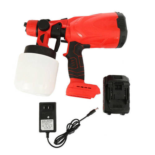 Cordless Paint Sprayer,  Electric  Powerful Spray Gun  and Adjustable Valve Knob for Painting Ceiling By Landtop