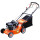 18inches Hand Push Gasoline Push Mower With a Strong Quiet Loncin Engine and Rear Bag By Landtop