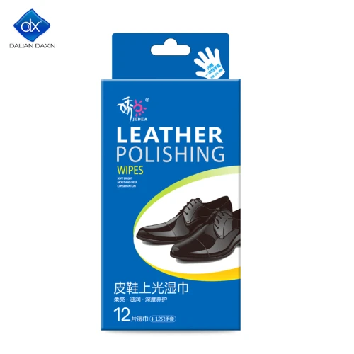 Shoe Wipes Quick Wipes 12pcs - Clean Condition UV Protection Help Prevent Cracking or Fading of Leather