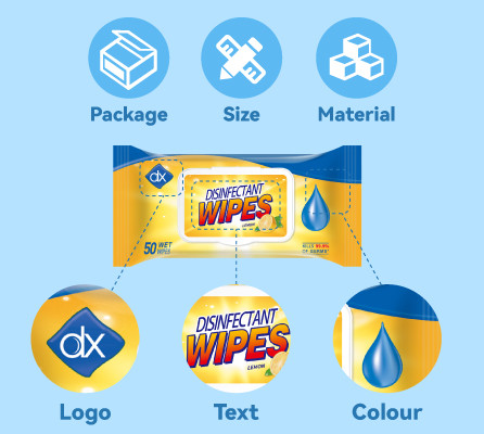 antibacterial wet wipes manufacturer