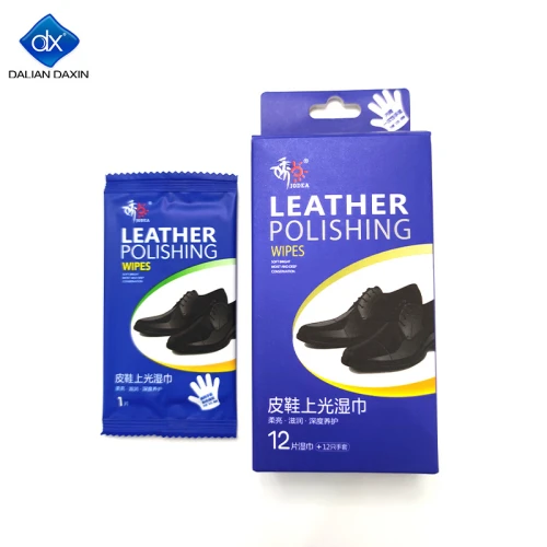 Shoe Wipes Quick Wipes 12pcs - Clean Condition UV Protection Help Prevent Cracking or Fading of Leather