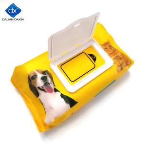 Custom Daxin Grooming Wipes - Hypoallergenic Pet Wipes for Dogs & Cats - Plant-Based, Earth-Friendly 100pcs