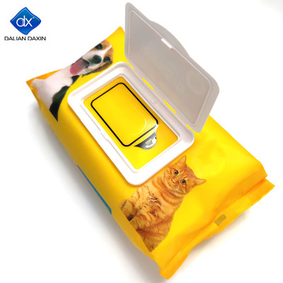 Wholesale Antiseptic Wipes for Cats Ocular Hygiene Cleanser: Prevents Tear Stains, Eliminates Facial Fold Odors