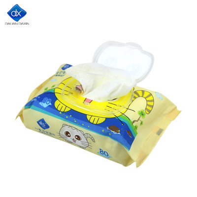 99.9% Pure Water Wet Baby Wipes Non-Allergenic And Formulated With Plant Derived Ingredients