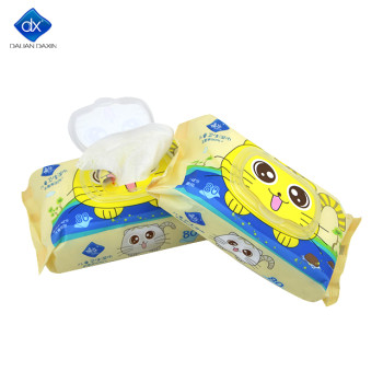 99.9% Pure Water Wet Baby Wipes Non-Allergenic And Formulated With Plant Derived Ingredients