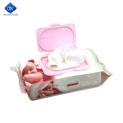 Custom Premium Baby Wipes 99% Water Solution Wipes, 100% Plant-Based Bamboo Fiber Cloth