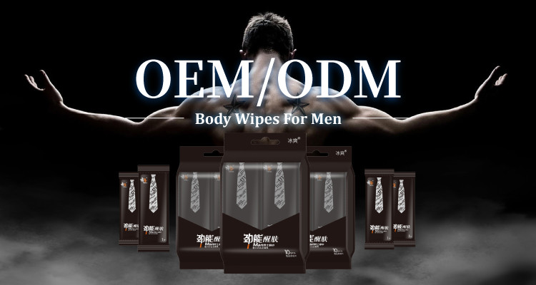 private label men's deodorant wipes