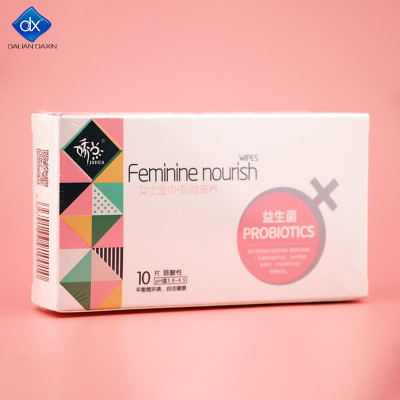 Custom Intimate Feminine Wipes Organyc - 100% Organic Cotton Intimate Wet Wipes, No Parabens, Alcohol, or Chlorine