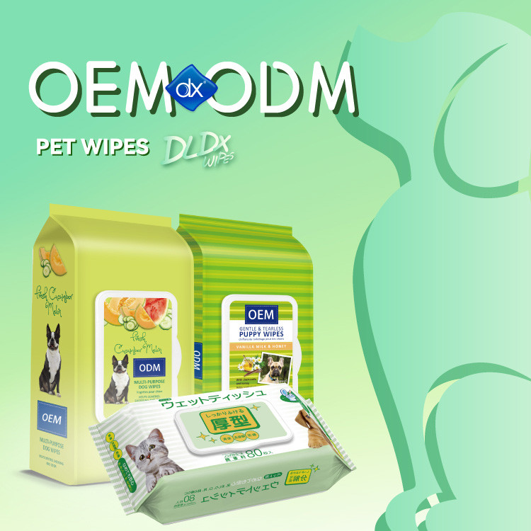 Pet deodorizing wipes