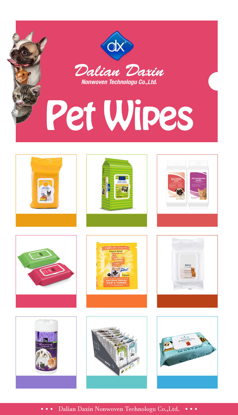 Pet wipes