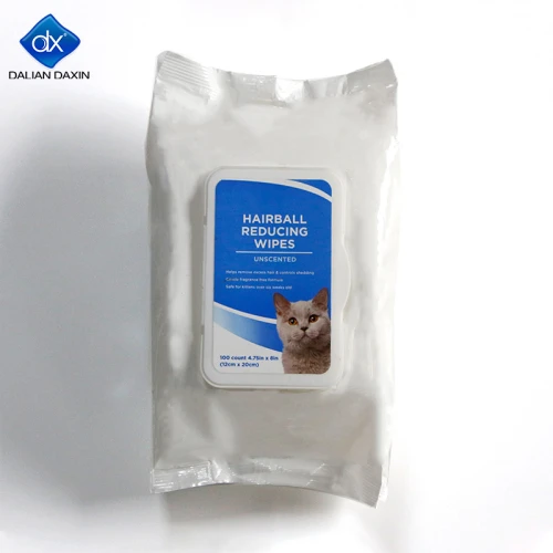 Manufacturing Pet Bath Wipes for Cats Moist Toilet Tissue with Moisturizing Aloe & Vitamin E