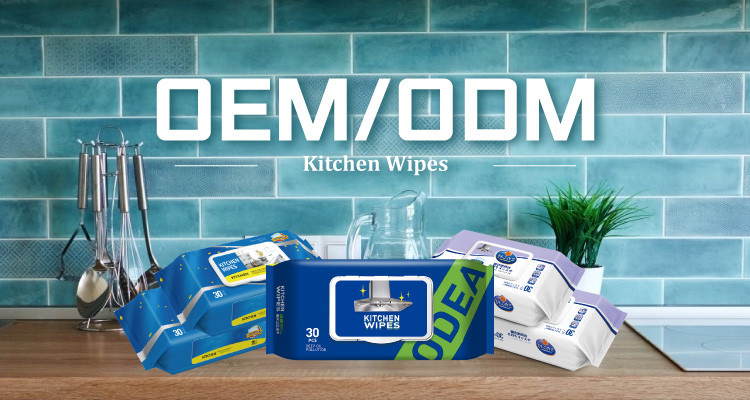 kitchen wet wipes