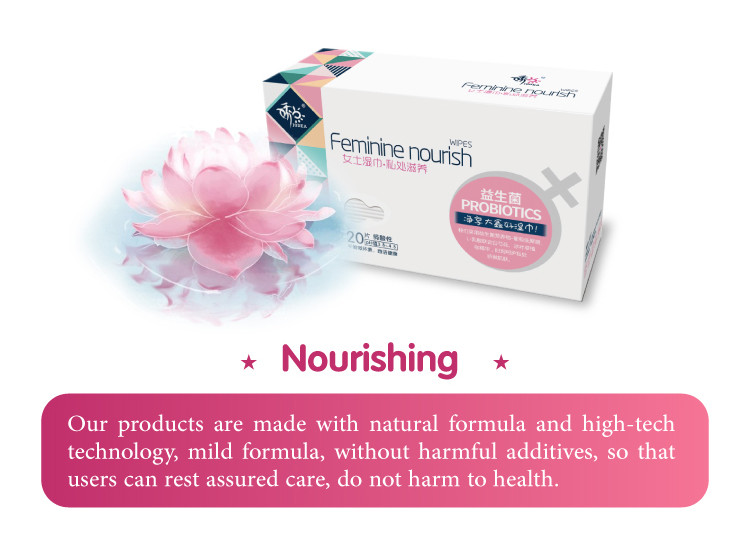 Dalian Daxin Feminine wipes help you keep fresh and feeling good in period