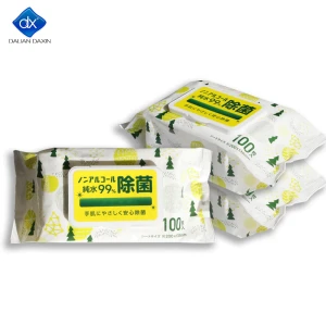 Custom Coronavirus Disinfectant Wipes Kill Virus No Harsh Chemicals on Plane