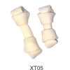 Beef Rawhide bleach swollen knotted bone for pet chewing