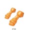 Factory Sale Yellow Premium Rawhide Knotted Bone for Pet