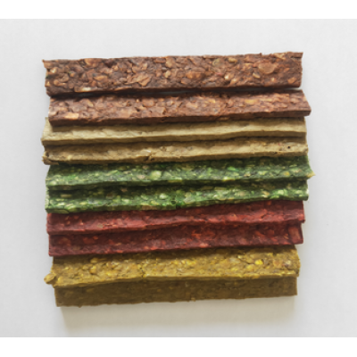 Pet Chew Edible Colorful munchy flat for pet Supplies