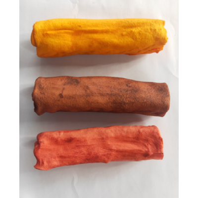 Factory Sale Yellow Premium Rawhide Knotted Bone for Pet