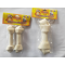 Beef Rawhide bleach  knotted bone dog chews