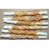 wholesale white rawhide knot by chicken for pet