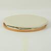 Вешалка для одежды на круглой бамбуковой раме с корзиной для хранения - STB130 / STB138