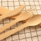 bamboo cutlery set wholesale in China  | eco friendly bamboo cutlery 100% degradation -BC170