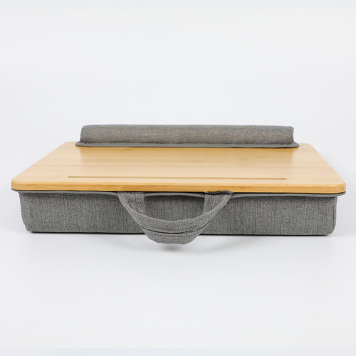 plateau de lit pour ordinateur portable en bambou pour lecteur d'esprit pour la vente en gros -MT4234