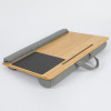 Bamboo laptop lap desk table bed tray with mouse pad -MT5536