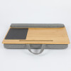 Бамбуковый стол для ноутбука, стол, кровать, поднос с ковриком для мыши -MT5536