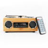 bamboo portable speaker with multifunction | Bluetooth speaker bamboo for wholesale -SRB53