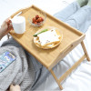 Bamboo breakfast tray table with legs for bed  -BF500