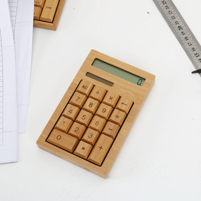 Wholesale Bamboo Calculator -CS18 for Office or Household