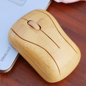 Bamboo wireless high quality computer mouse with USB receiver -Factory direct supply | MG93
