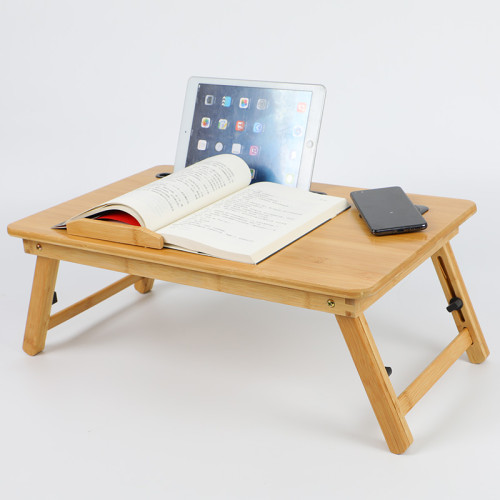 table d'ordinateur portable en bambou en bois pour étude -FT1335-C trois tailles pour choisir