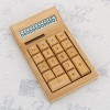 Bamboo Flat Solar Calculator Factory Direct Price -CS19