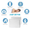 Memory Foam Knee Pillow Contour Wedge Pillow Orthopedic Leg Pillow For Side Sleeper