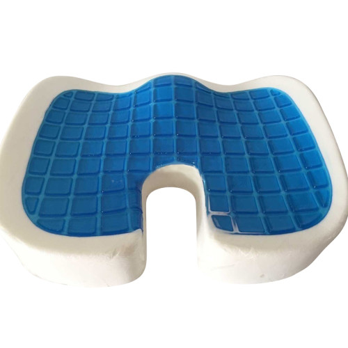 Coccyx Orthopedic Comfort Memory Foam Gel-enhanced wheelchair Seat Cushion