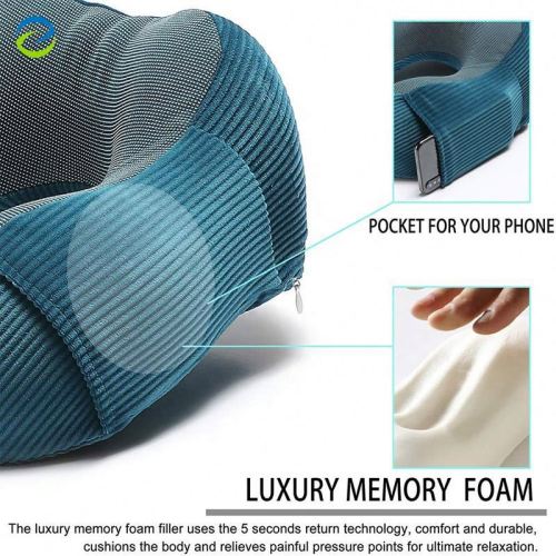 Memory foam travel U shape cervical spondylosis neck pillow