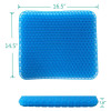 Coccyx Orthopedic Comfort Memory Foam Gel-enhanced wheelchair Seat Cushion