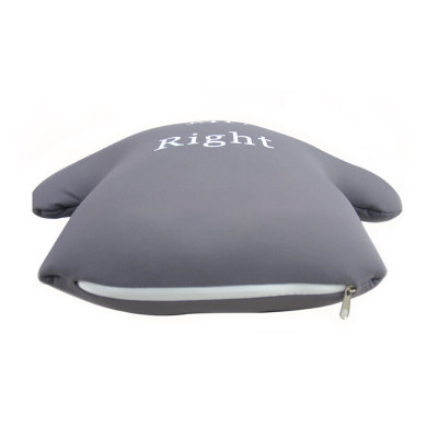 Travel Pillow | 100% Pure Cotton Pillow | Comfortable & Breathable Cover | Machine Washable | Airplane Travel Kit