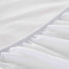 Queen Mattress Protector Waterproof Bed Cover Soft Surface Fabric Breathable Quiet Hypoallergenic Mattress cover