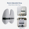 Orthopedic Coccyx Sciatica Back Seat Cushion for Office Chair Car hip protecter