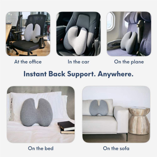 Orthopedic Coccyx Sciatica Back Seat Cushion | Office Chair Car Hip Protecter | Function Pillow