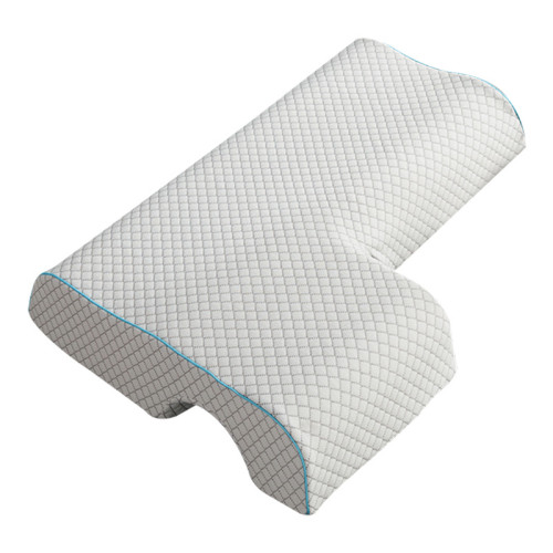 Couple Pillow Custom Factory Price Air Layer L-shaped Anti-pressure Arm Cervical Memory Foam Pillows
